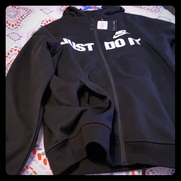 Black white Nike two piece sweat suit/Jumpsuit - Picture 1 of 5